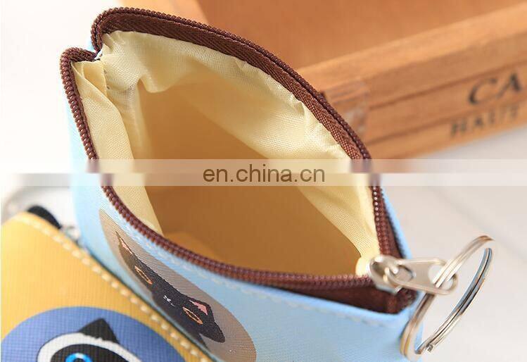 Kawaii CUTE Little Cats PU Coin Purse Wallet Pouch Case BAG Lady's Pocket Change Bags Pouch