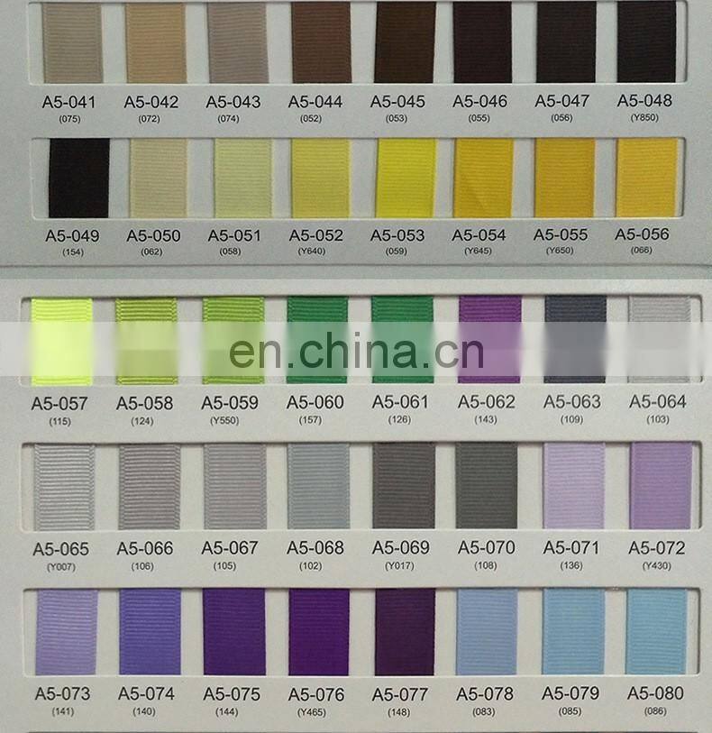 1cm satin ribbon with printed