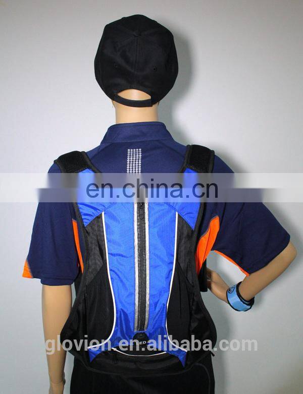 New design USB led light backpack for knight