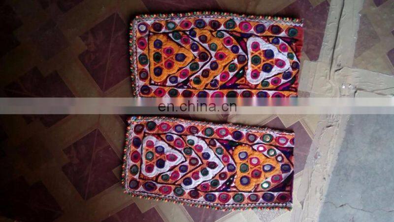 Vintage Banjara beaded yoke Neck- Designer multicolor Yock Neck patches-Women's blouse neck yokes Patches