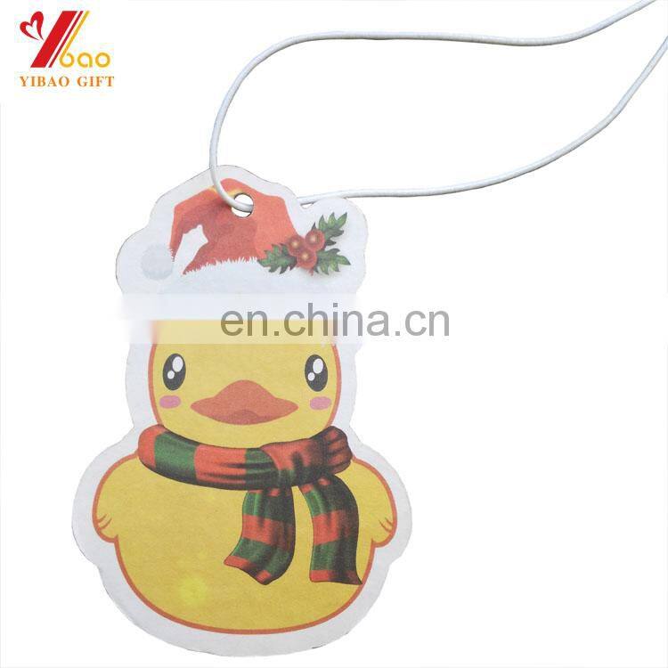 Wholesale factory price hanging paper air freshener with your own design logo