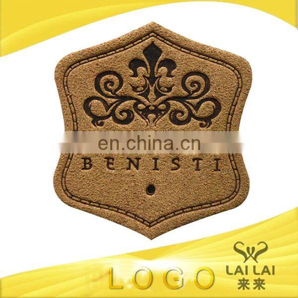 2015 Free sample pvc label soft pvc label for luggage tag