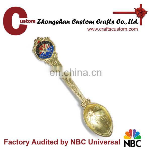 Zhongshan factory Custom blank souvenir spoons