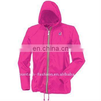 Nylon rainjacket for promotion