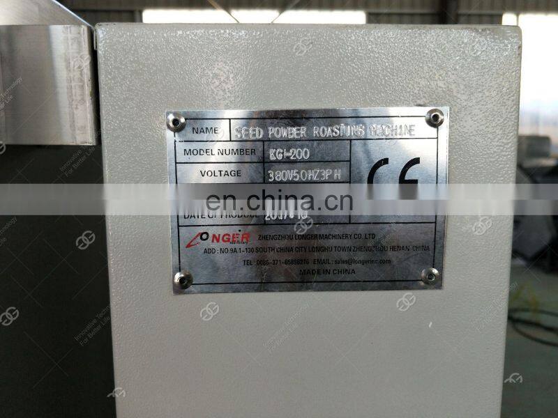 Electric Sesame Seed Almond Corn Roaster Soybean Cashew Nut Peanut Toasting Machine Pistachio Cocoa Bean Roasting Machine Price