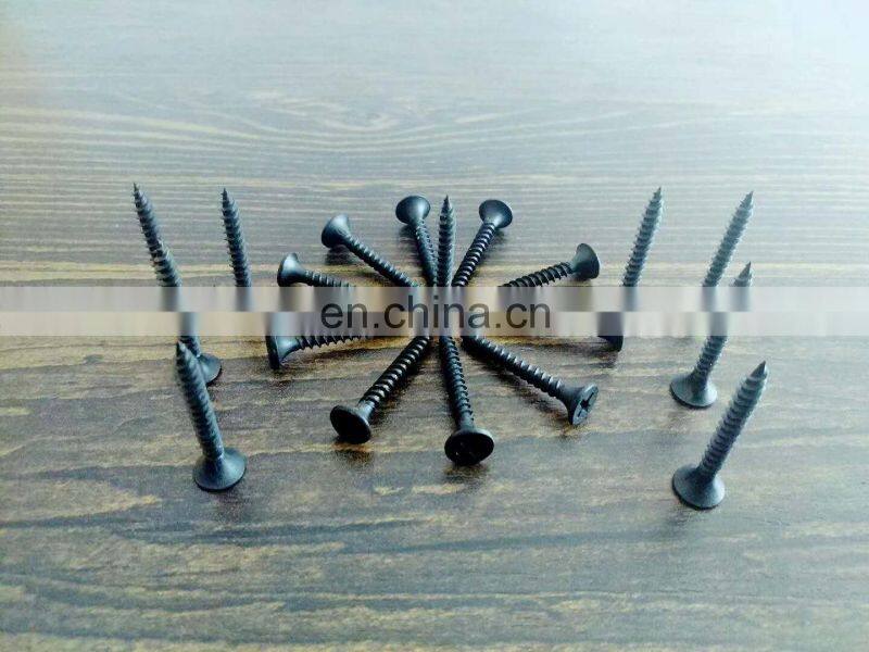 gypsum board screw manufacture collated black drywall screw