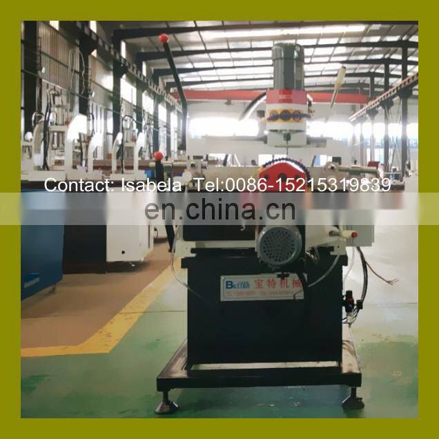 Double head copy router milling Aluminium window machinery