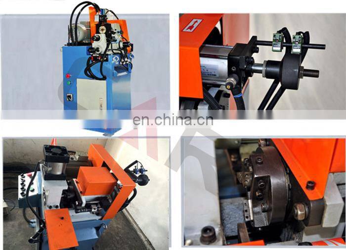 High speed Price of pipe end facing machine, edge bevel machine, copper tube deburring machine