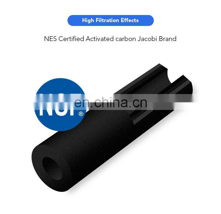 YUNDA FILTER NSF Certified CTO Coconut Shell Activated Carbon Block Water Filter Cartridge 10 Inch water filter