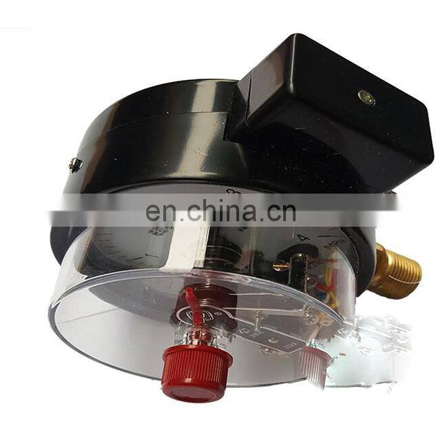 Photoelectric electric contact pressure gauge