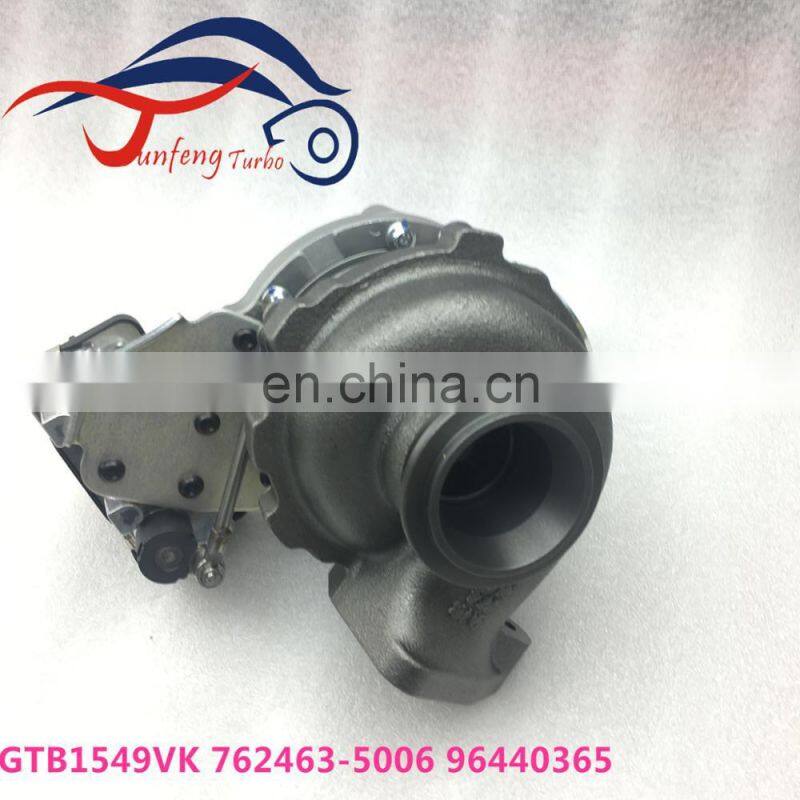 GTB1549VK Turbo 762463-5006S 96440365 Turbocharger for Chevrolet Captiva Z20S Euro 4 Engine