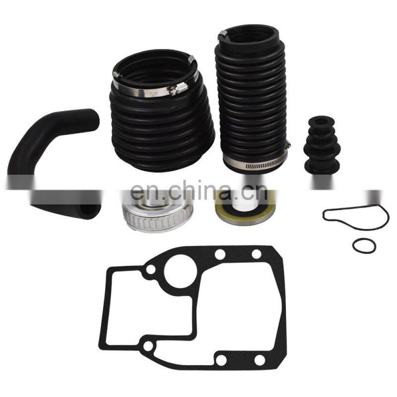 OMC Cobra Rubber Bellows Boot Transom Repair Kit Water Hose Gimbal Bearing Seal