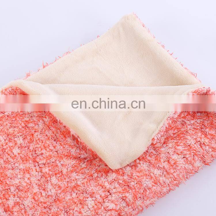 New 2020 Trending Product Luxury Fluffy Printed Plush Sherpa Throw Blanket