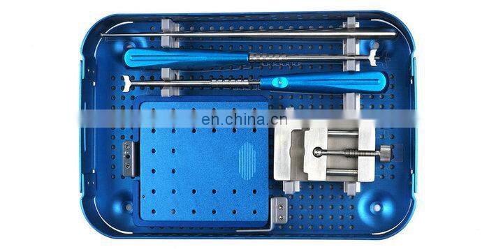 Competitive Price Instruments for Spine Surgery Peek Cervical Cage Instrument Set Spine Surgery Implants Spinal Fixation