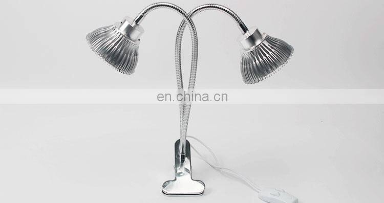 LED clip plant growth lamp double-headed plant light 24W full spectrum plant growth light