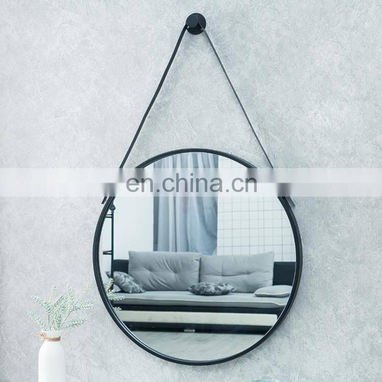 Wholesale 30CM Gold Framed fancy decorative wall mirrors round