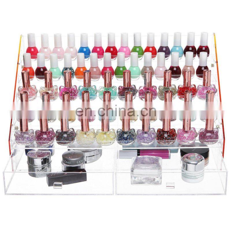 Metal Big Size Nail Polish Display Organizer Wall Rack Hold