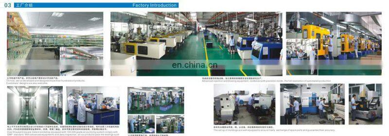 Clear colour Plastic food packaging bucket with printing