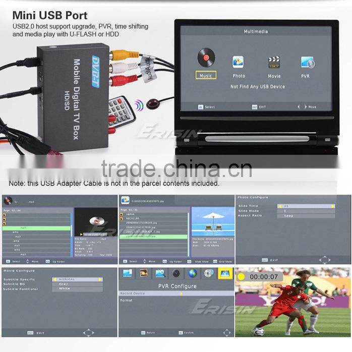 Erisin ES238D Car Video DVD Digital TV Box