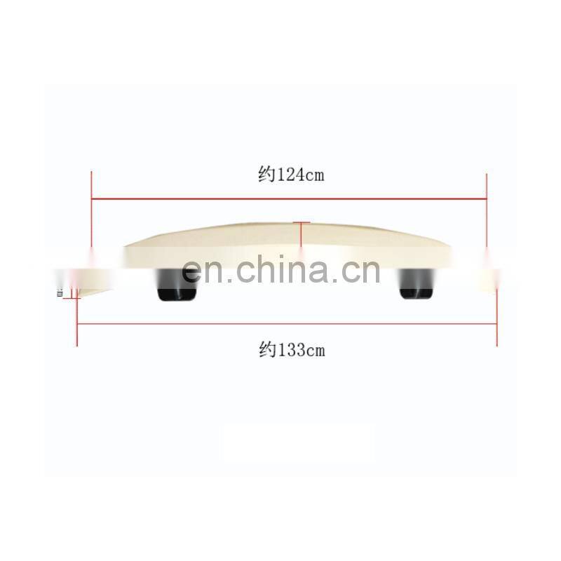 Car accessories carbon fiber Universal roof spoiler trunk spoiler gloss black