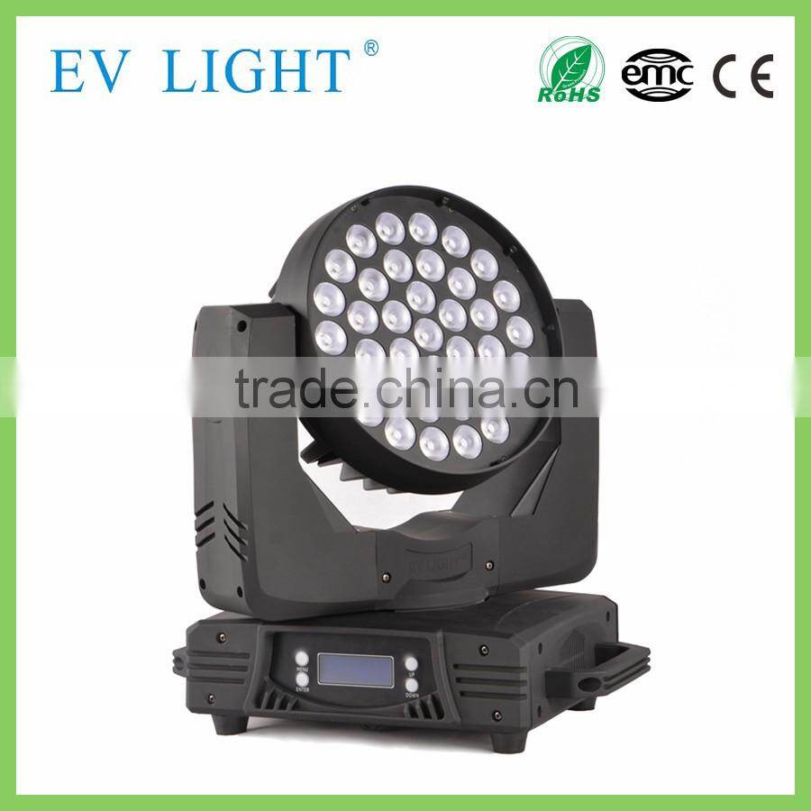 37pcs*10W four in one RGBW led stage light moving head beam light