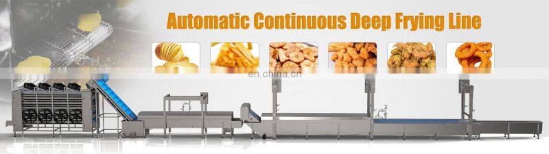 Fully Automatic Manufacturing Frying Production Line Fresh Frozen French Fries