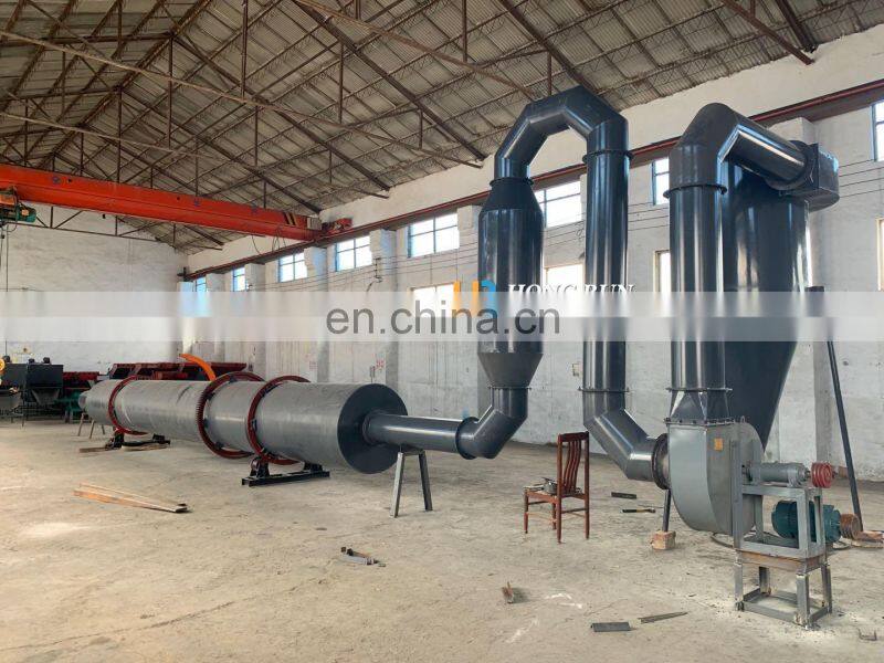 Factory Price Rotary Drum Dryer For Sale Biomass Waste Wheat Straw Rotary Drum Dryer for Fuels Processing