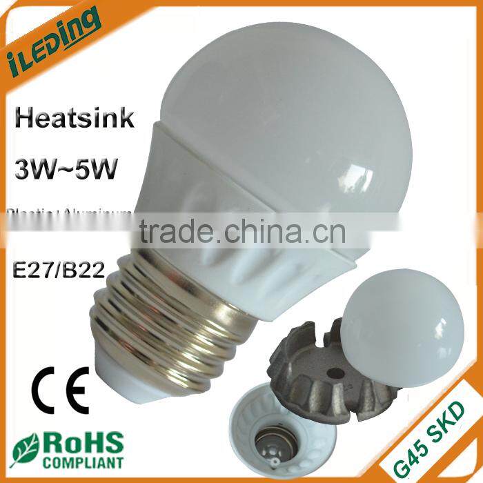 Competive price G45 aluminum heat sink for led