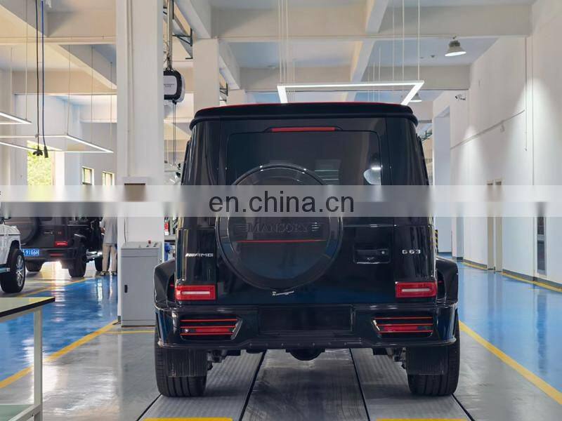 Runde Resin Carbon Fiber For Mercedes-Benz G-CLASS W463 W464 G500 G350 G63 Mansory Style Body Kit Front Bumper Rear Bumper Hood