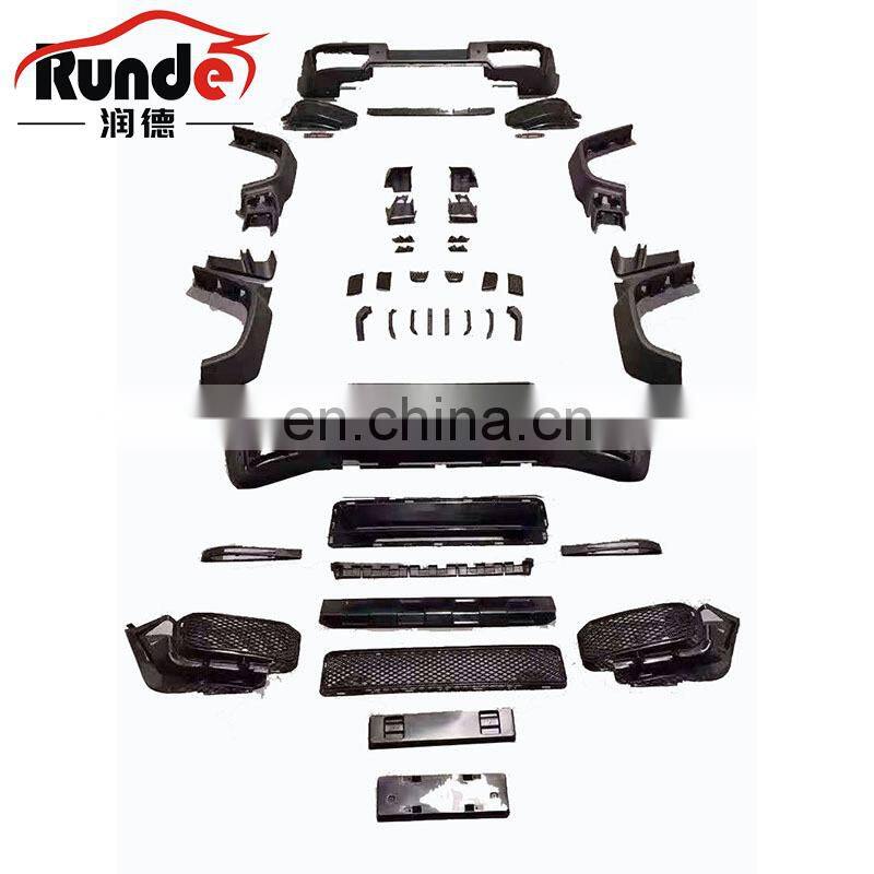 Runde Car Modification Newest For Mercedes Benz W464 Modified Wide Body Kit Bumper Wheel Eyebrow Kit G63 Accessories