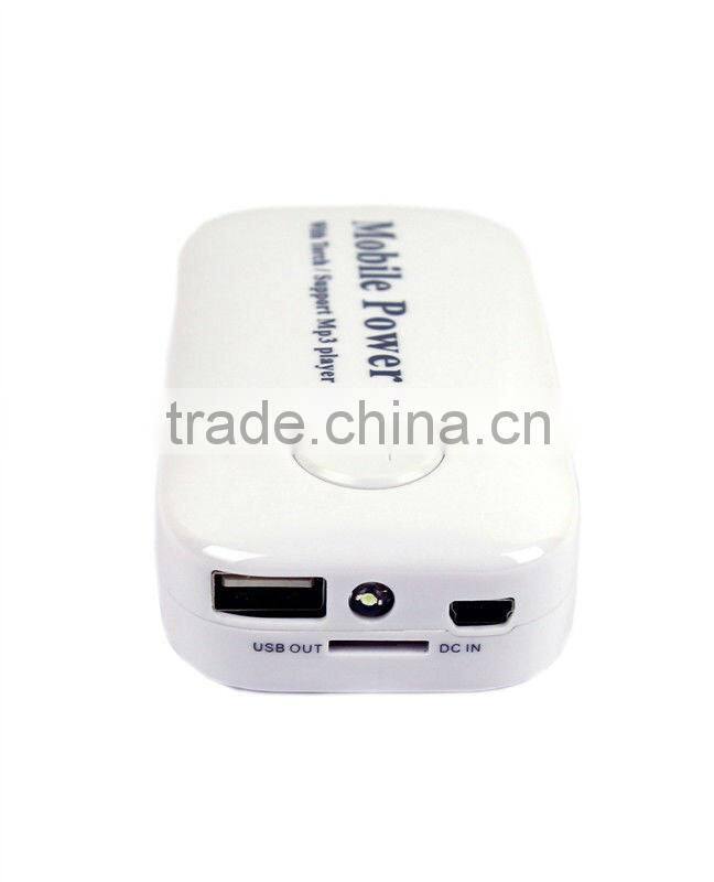 2013 high-Capacity 5000mAh Mobile Power Bank for Mobile Phone/MP4/iPhone/iPad
