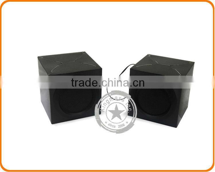 Recycle cardboard speaker box Set