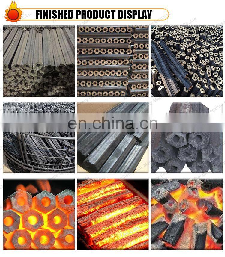 Factory price sawdust rice husk charcoal briquette machine charcoal making machine