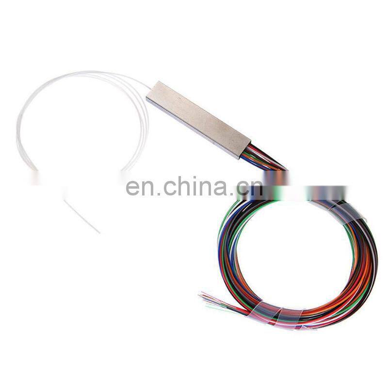 Used 9/125 Singlemode MINI 1X8 Bare Fiber Optic PLC Splitter without Connector