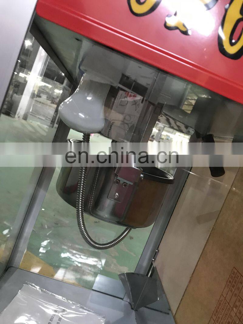 2020 commerical small popcorn vending machine on Amusement park food stand