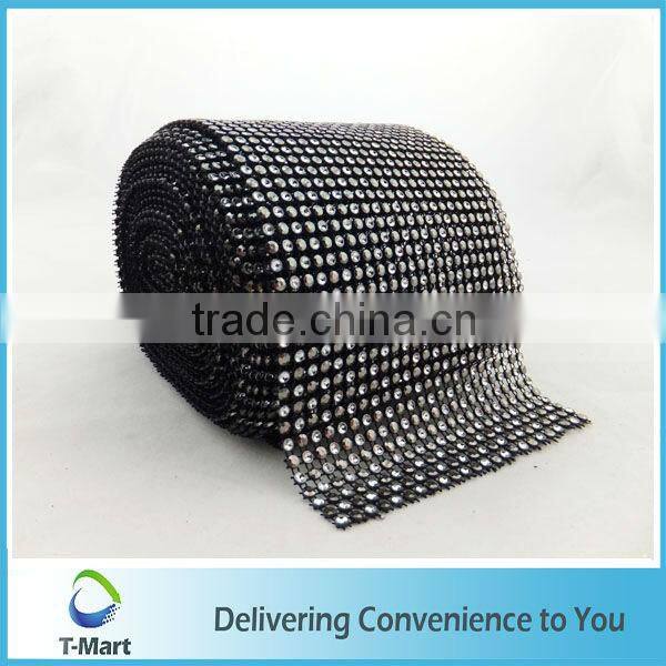 All kinds plastic rhinestone mesh trimming for garment/ornament