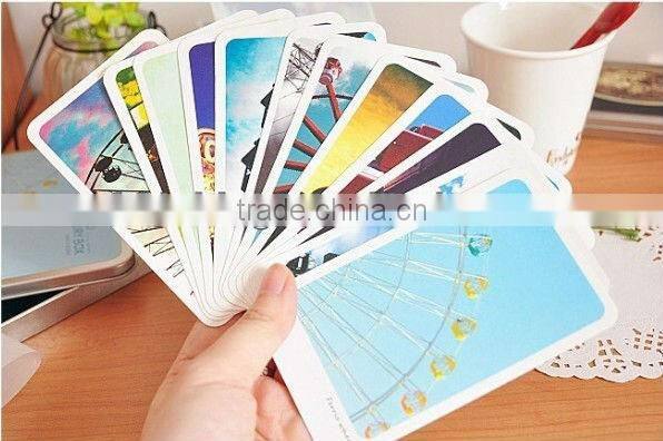 Eno the Greeting, South Korea stationery love scene classic article A067 tin box card sticker set
