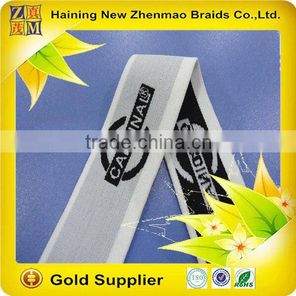 soft and adjustable jacquard elastic webbing strap