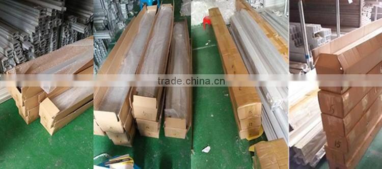 corner cabinet lighting Stair step aluminium led lighting profile