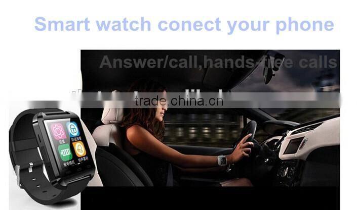 2016 factory product Cheap Touch Screen U8 Smart Watch With Camera, Smart Watch Mobile Phone