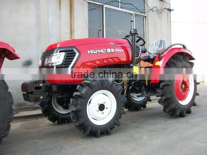 Chinese famous brand 40hp4wd tractor rotary plow for you