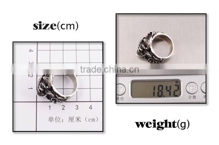 Silver jewelry fashion jewelry silver hot new men's ring