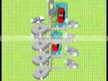 Casting machineries Hook Type Shot Blasting Machine sand blasting