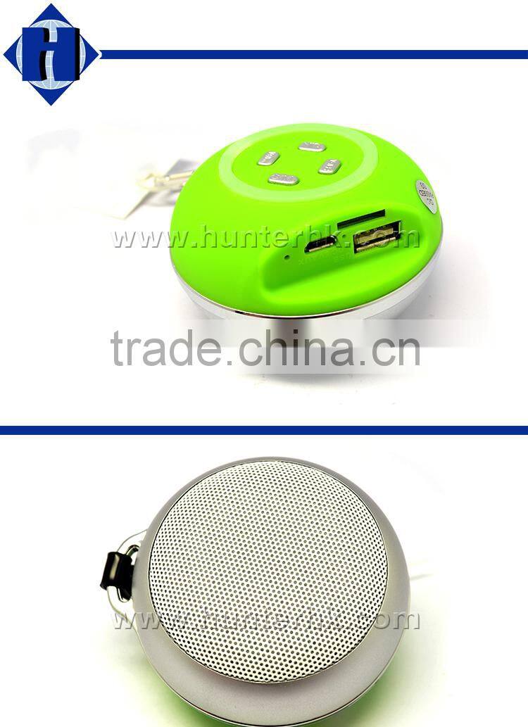 Outdoor Mini Round LED Light Show Bluetooth Speaker