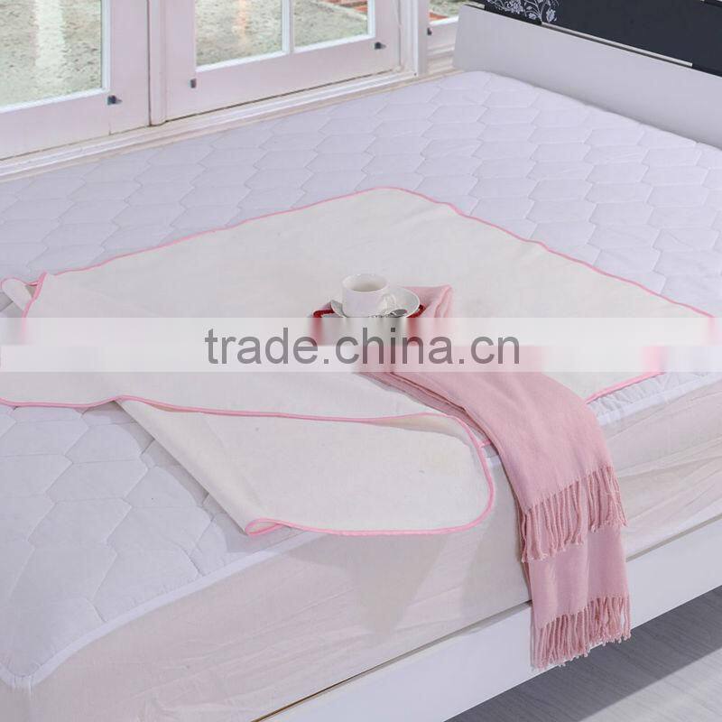 Terry Cloth Softshell Fabric Mattress Protector Waterproof Bed Cover