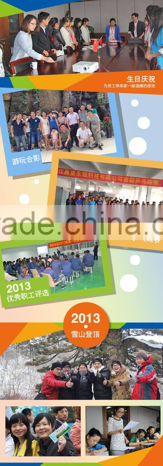 rubik cube N52 neodymium magnet for motor from china