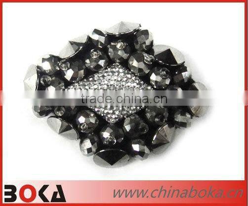 New arrival latest design fashion handmade beaded sequins applique for dress