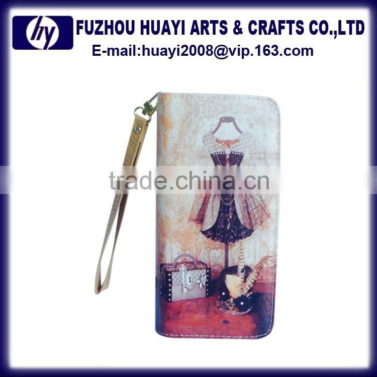 Wholesale ladies fancy hand purse small clutch purse woman , violet purse wallet bag charm