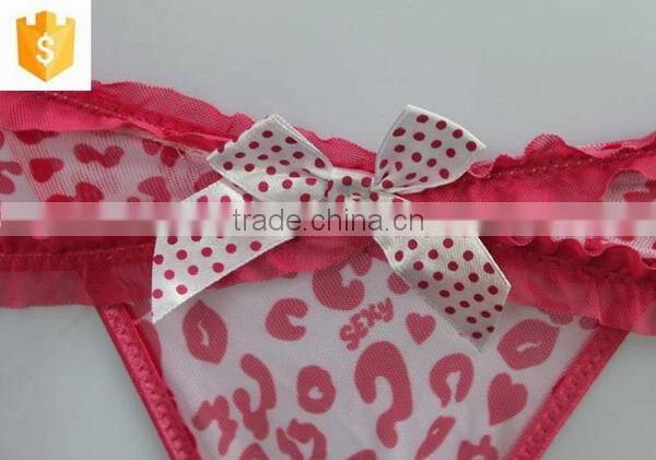 Sexy Hot transparent pink white bikini, young ladies thong lingerie