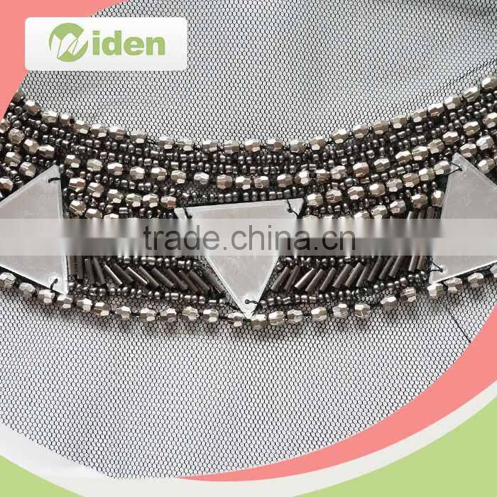 Widentextile Familiar With ODM Factory Delicate Pattern Fashion Sequin Embroidery Beaded Lace